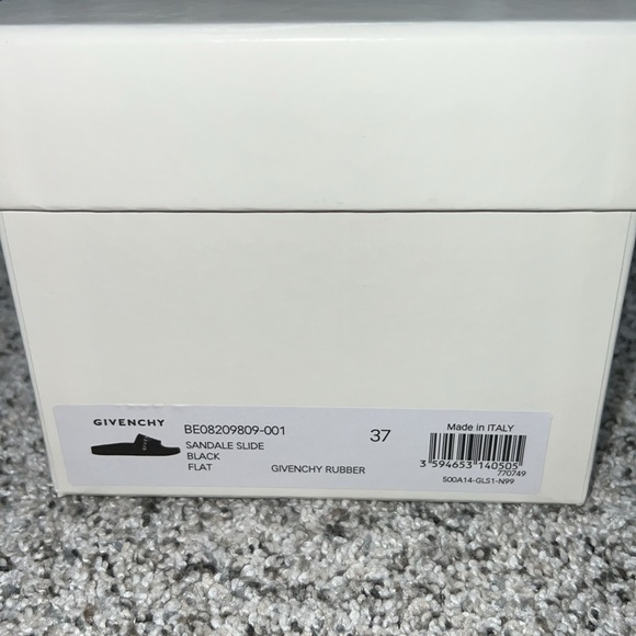 Givenchy Logo Slide 'Black' - Picture 6 of 6